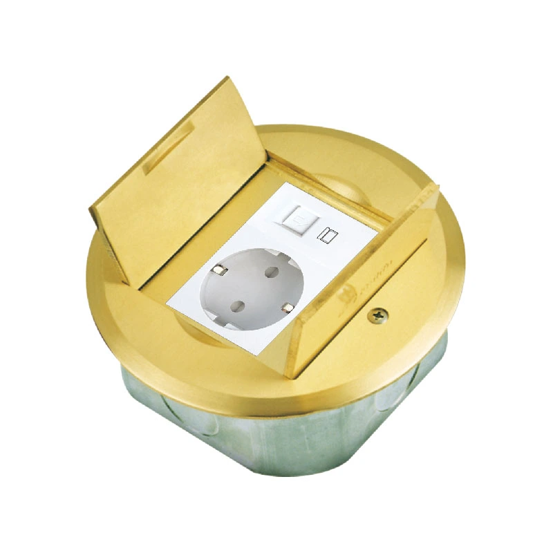 Didhelikake Floor Socket Box Circular Open Cover Type Socket